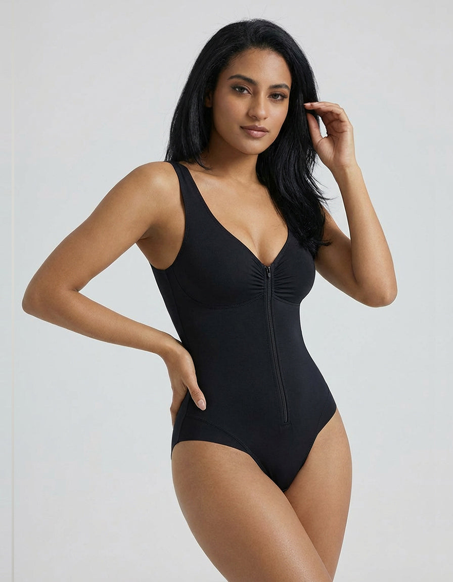 Zip Front Bodysuit