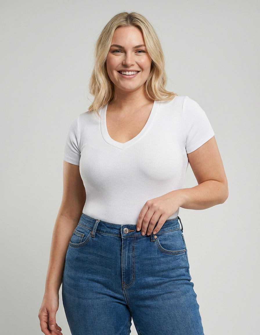 Modern Neck Bodysuit